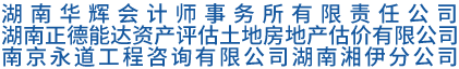 湖南华辉会计师事务所有限责任公司